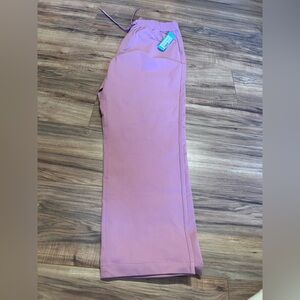 We Wander Light Pink Commuter Pants size large
